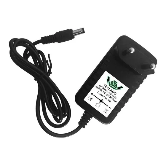 Fonte 9v Para Teclado Casio Modelo Compativél Lk-33
