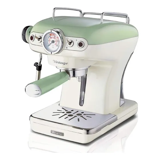 Cafetera Espresso Vintage Ariete Mod.1389 Verde 0.9 Lt 900w