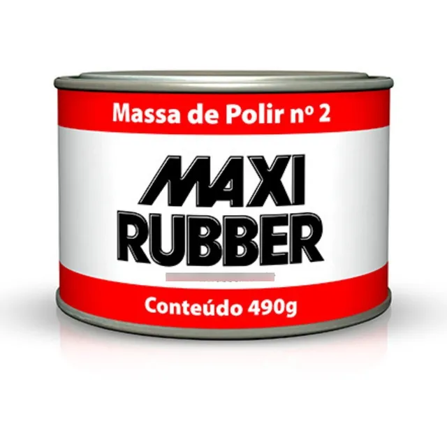 Massa Polir Tira Riscos Carros Polimento N02 Extra Fina 490g