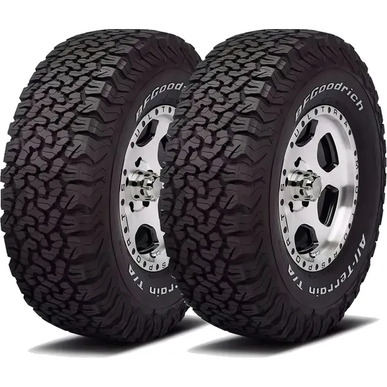 Kit de 2 pneus BFGoodrich Suv / Caminhonete All-Terrain T/A KO2 265/65R18 117 - 1285 kg, 114 - 1180 kg A1