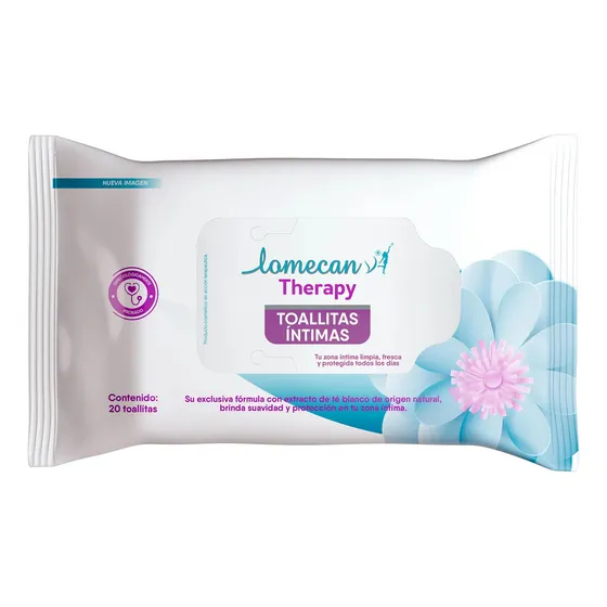 Lomecan V Therapy Toallitas 20 Unidades