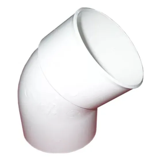 Codo Pvc 45o Hh 110 Mm (pared Gruesa / 3.2 Mm) Homologado Pf