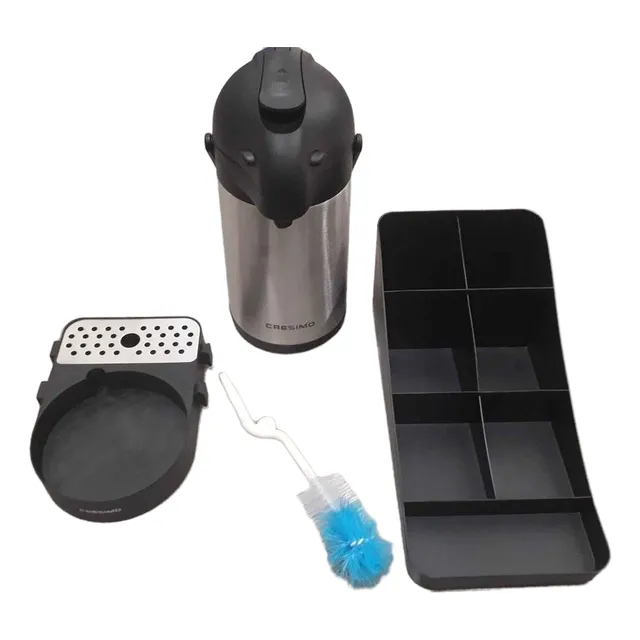 Cafetera Cresimo Con Bandeja De Goteo Y Bandeja Organizadora