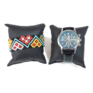 20 Cojin Almohadilla Exhibidor Negro Pulsera Reloj 20 Cojin Almohadilla Exhibidor Negro Pulsera Reloj