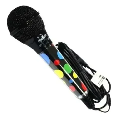 Micrófono Karaoke Profesional Usb Marca Maxell