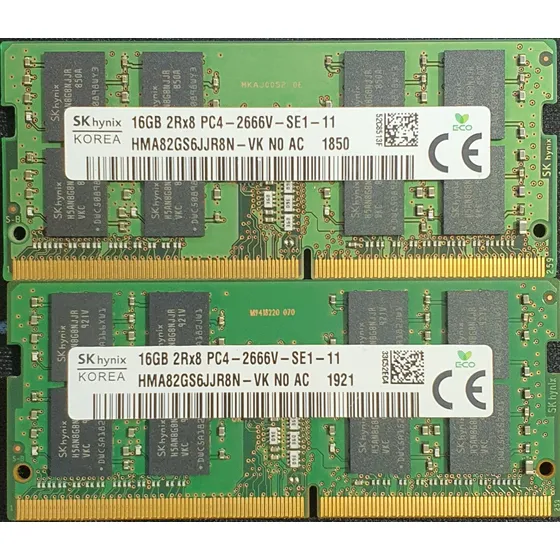 Memoria Ram Laptop 16gb Ddr4 Pc4-21300 2666mhz