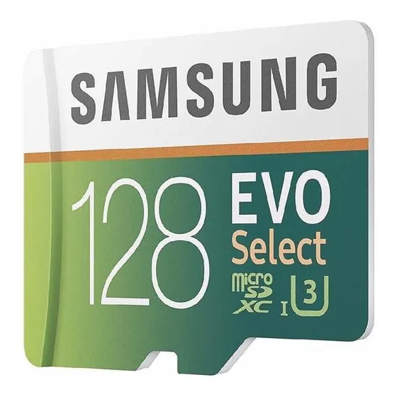 Tarjeta de memoria Samsung MB-ME128GA/AM Evo Select con adaptador SD 128GB