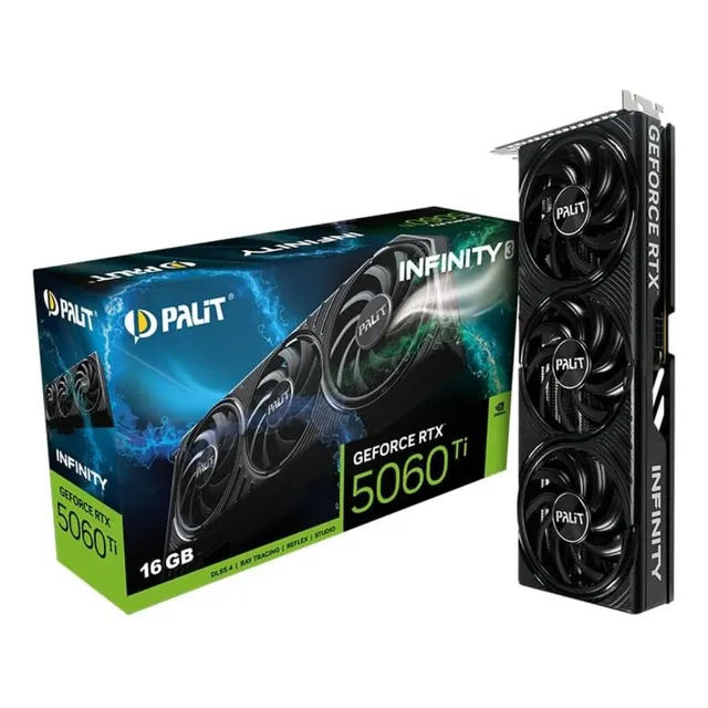 Tarjeta De Video Palit Rtx 5060 Ti 16gb Gddr7 Infinity 3 Sff