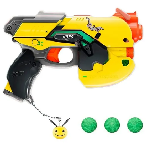 Nerf Rival Overwatch: B.va Blaster Con 3 Municiones 