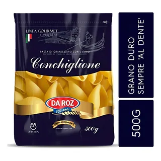 MacarrĂŁo Grano Duro Conchiglione 500g Da Roz Gourmet Veneza MacarrĂŁo Grano Duro Conchiglione 500g Da Roz Gourmet Veneza