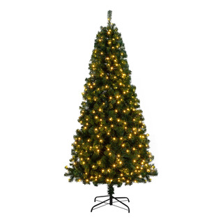 1100 Ramas Árbol Navidad Verde Con Lámpara 2.1m Decoración 1100 Ramas Árbol Navidad Verde Con Lámpara 2.1m Decoración
