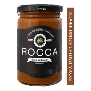 Rocca Doce De Leite C/ Café 400g - Sabor De Minas Rocca Doce De Leite C/ Café 400g - Sabor De Minas