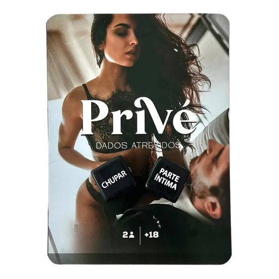 Dados Íntimos Juego Para Parejas. Atrevidos Prive