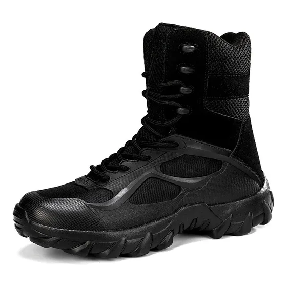 Botas De Combate Militar Táctico Ejército Senderismo Hombres