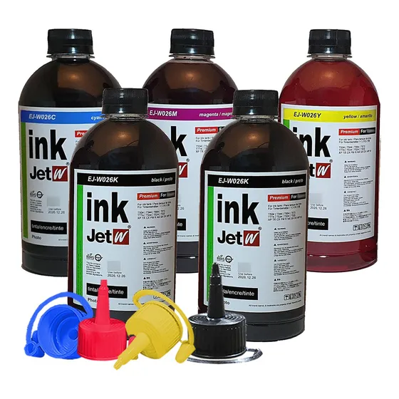 Tinta Compativel Com Canon Ix6810 Ip7210 Ip8710 - 5x500ml Tinta Black Hd | Preto, Black Hd Micropig | Preto Micropig, Yellow | Amarelo, Cyan | Ciano, Magenta
