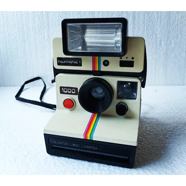 Cámara De Fotos Instantánea Polaroid 1000 (no Anda Flash)
