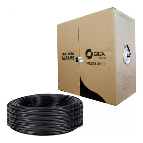 Cabo Rede Cat5e Cftv Multilaser 4 Pares Caixa 305m