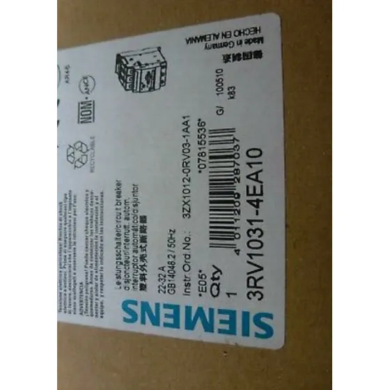 Guardamotor Siemens 22 - 32 Amps 