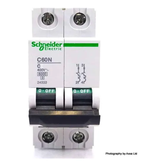 Breaker Magneto Termico 2p 4a Schneider Electric