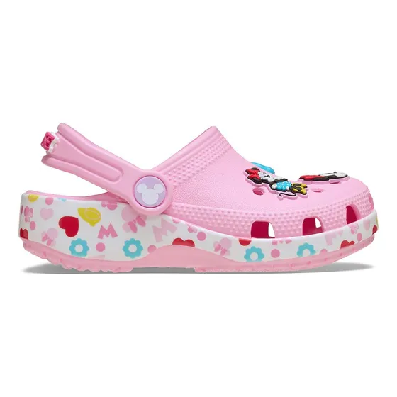 Zuecos Crocs Mickey Friends Minnie Classic Clog T Niños