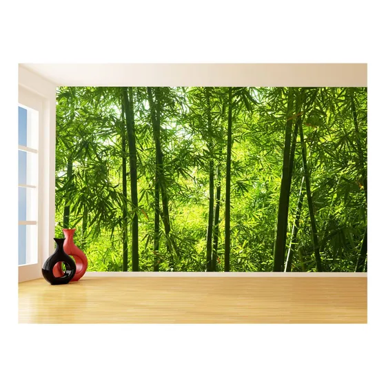 Adesivo De Parede Floresta Mata Selva Árvores 9m² Xna219