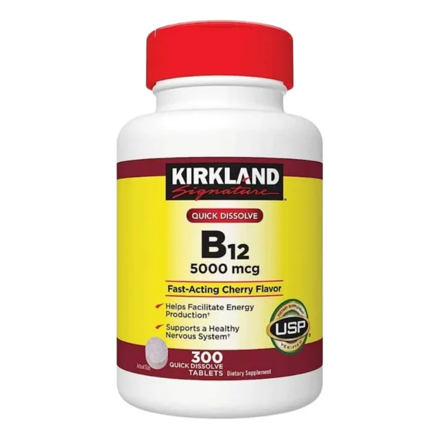 Vitamina Sublingual B12 Kirkland Importado Eeuu 