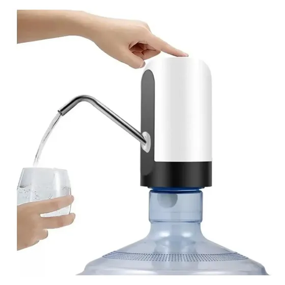 Bomba Dispensador Agua Electronico Recargable Usb Bomba