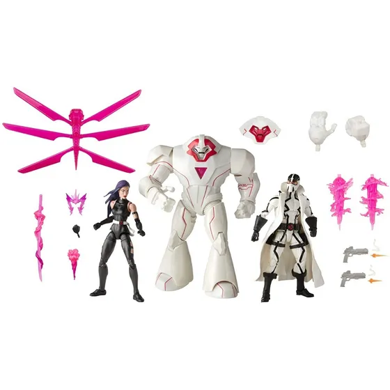 Psylocke Nimrod Fantomex X-men Marvel Legends Hasbro