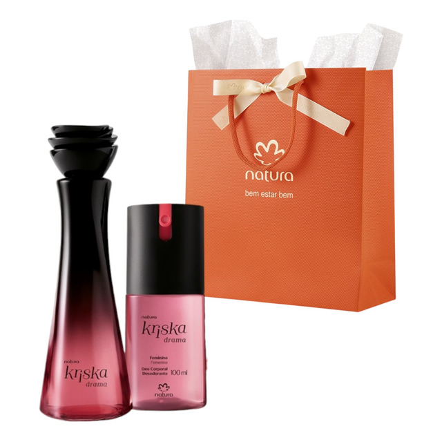 Presente Natura Kriska Drama Feminino Completo - Mães Presente Natura Kriska Drama Feminino Completo - Mães