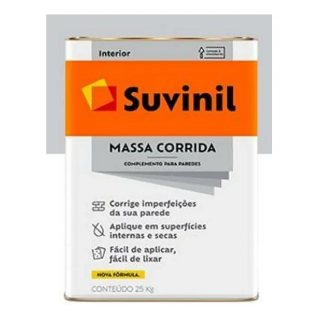 Massa Corrida Lata 18 Litros Suvinil 