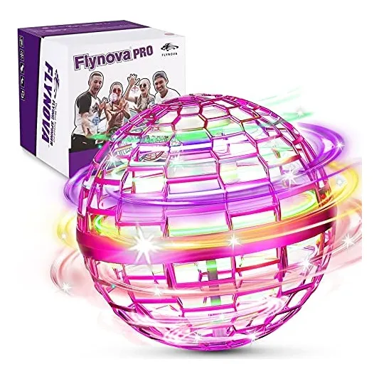 Pelota Boomerang Voladora Esfera Mágica Anti Gravedad Rgb