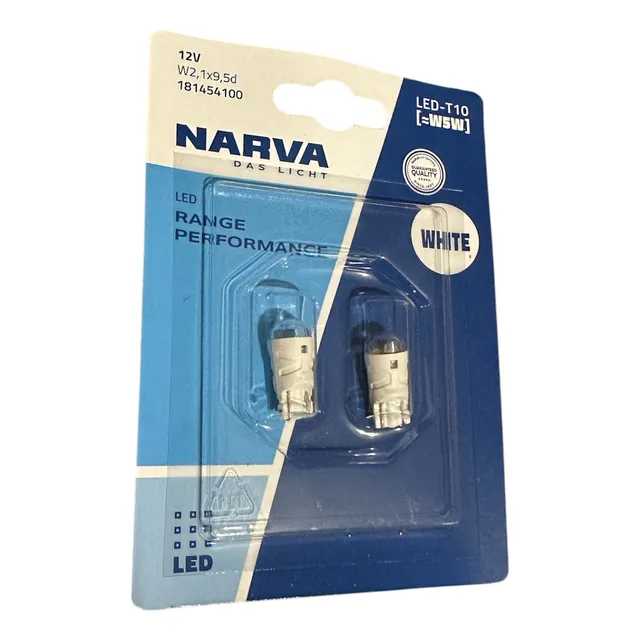 Lámpara Led T10 Circuito Impreso Narva 12v 2.1w (5w) Blanco