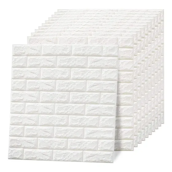 Panel Pvc Para Pared 3d Autoadhesivo Pack 6 Pzas Decorativos
