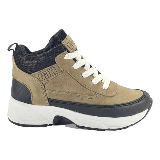 Zapatillas Botas Plumita's Acordonadas Unisex Cuero Trekking