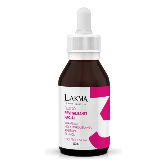 Lakma Fluido Revitalizante Facial 3 50ml - Estimula Colágeno Tipo de pele Normal