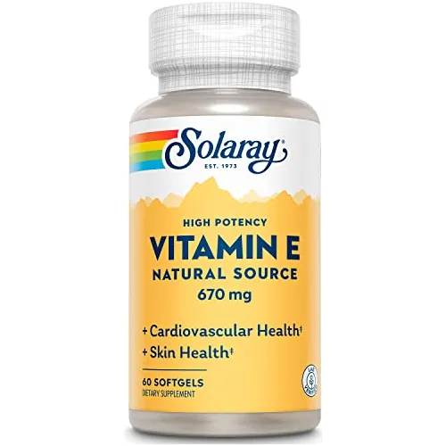 Solaray Vitamina E, D-alpha Tocopherol 1000iu Para Bbk4y