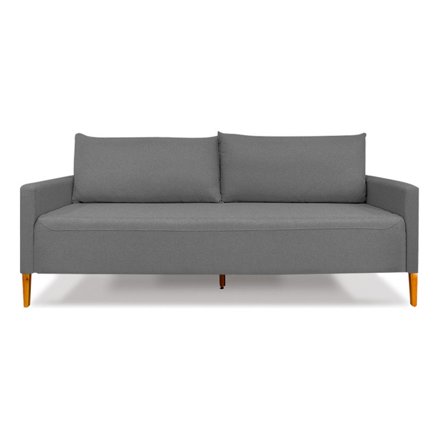 Pufe Sofá Elegance Namoradeira Linho Para Recepção E Consultório/sala - Lv Moveis Pufe Sofá Elegance Namoradeira Linho Para Recepção E Consultório/sala - Lv Moveis