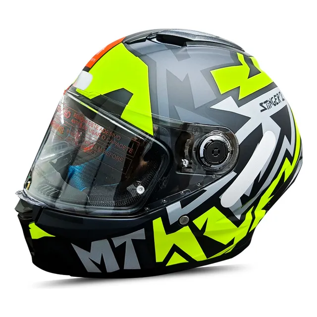 Capacete Masculino Mt Stinger 2 Meld B3 Fosco Original Novo