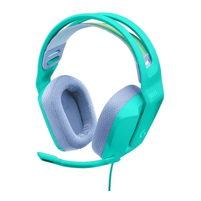 Auriculares Gamer Logitech G335 - Conectores 3.5mm Menta