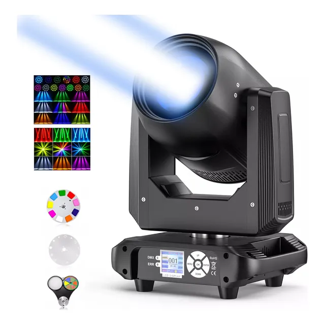 200w Cabeza Movil Led Dj Luces Roboticas 18prisma+14patrones