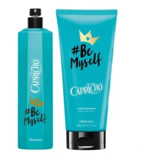Desodorante Colônia Capricho #bemyself + Loção Perfumada 
