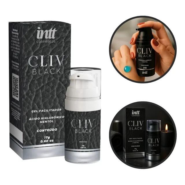 Intt Cliv Black Anestésico Anal Sem Dor Exta Forte 17g