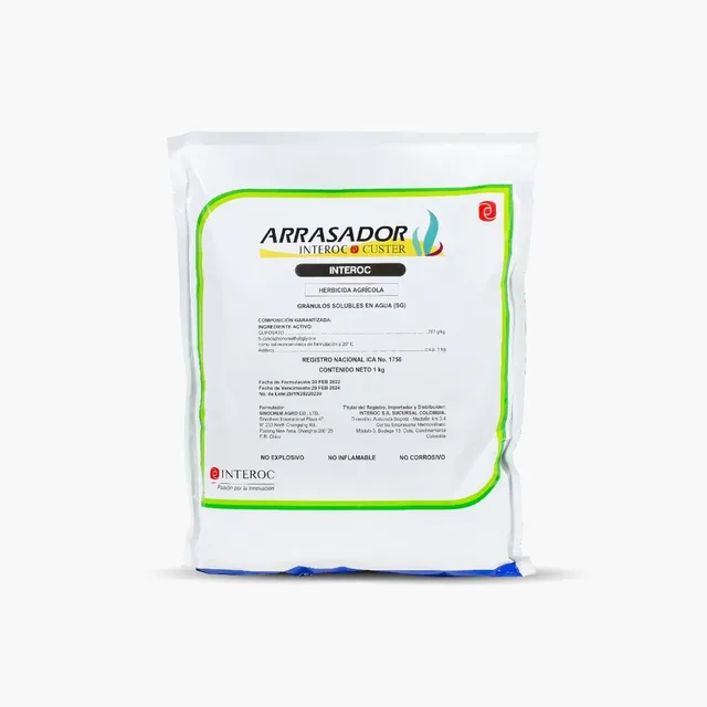 Glifosato Arrasador Herbicida De Uso Agricola X 1 Kg Interoc