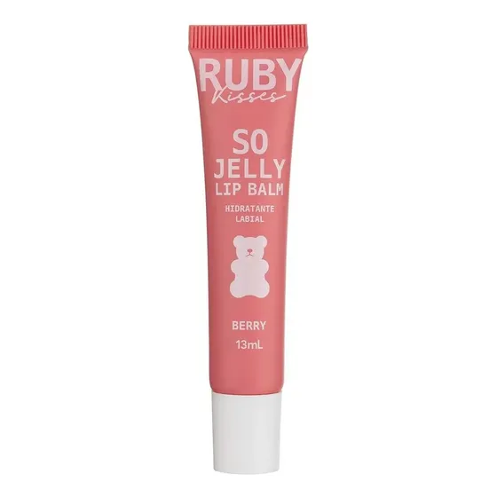 So Jelly Lip Balm - Hidratante Labial Com Cor Ruby Kisses