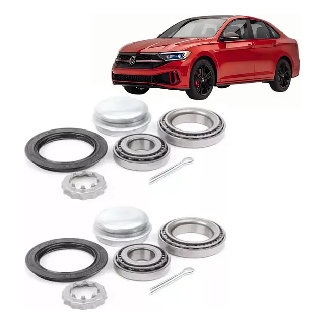 Kit De Rodamientos Traseros P/chevy Golf Jetta A2 A3 Pointer