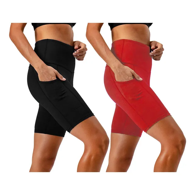 Devops 2 Pantalon Corto Ejercicio Cintura Alta Para Mujer