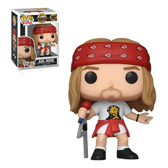 Funko Pop Guns N Roses - Axl Rose 1992 397