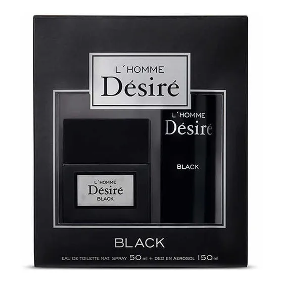 Pack Perfume Y Desodorante De Hombre Desire Black Dr. Selby
