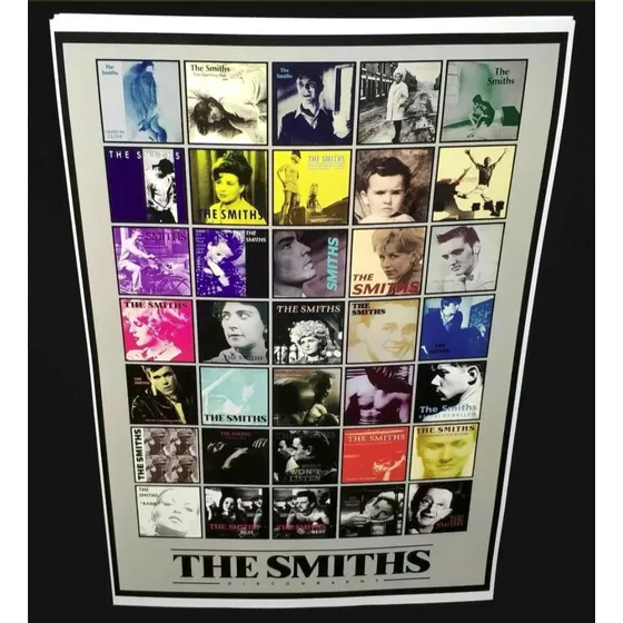 Poster The Smiths Meat Is Murder Vinil Lp The Queen Is Dead 