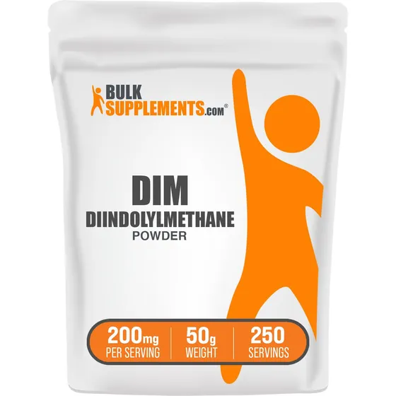 Suplemento Bulksupplements.com Dim Powder 50 G (200 Mg/porci
